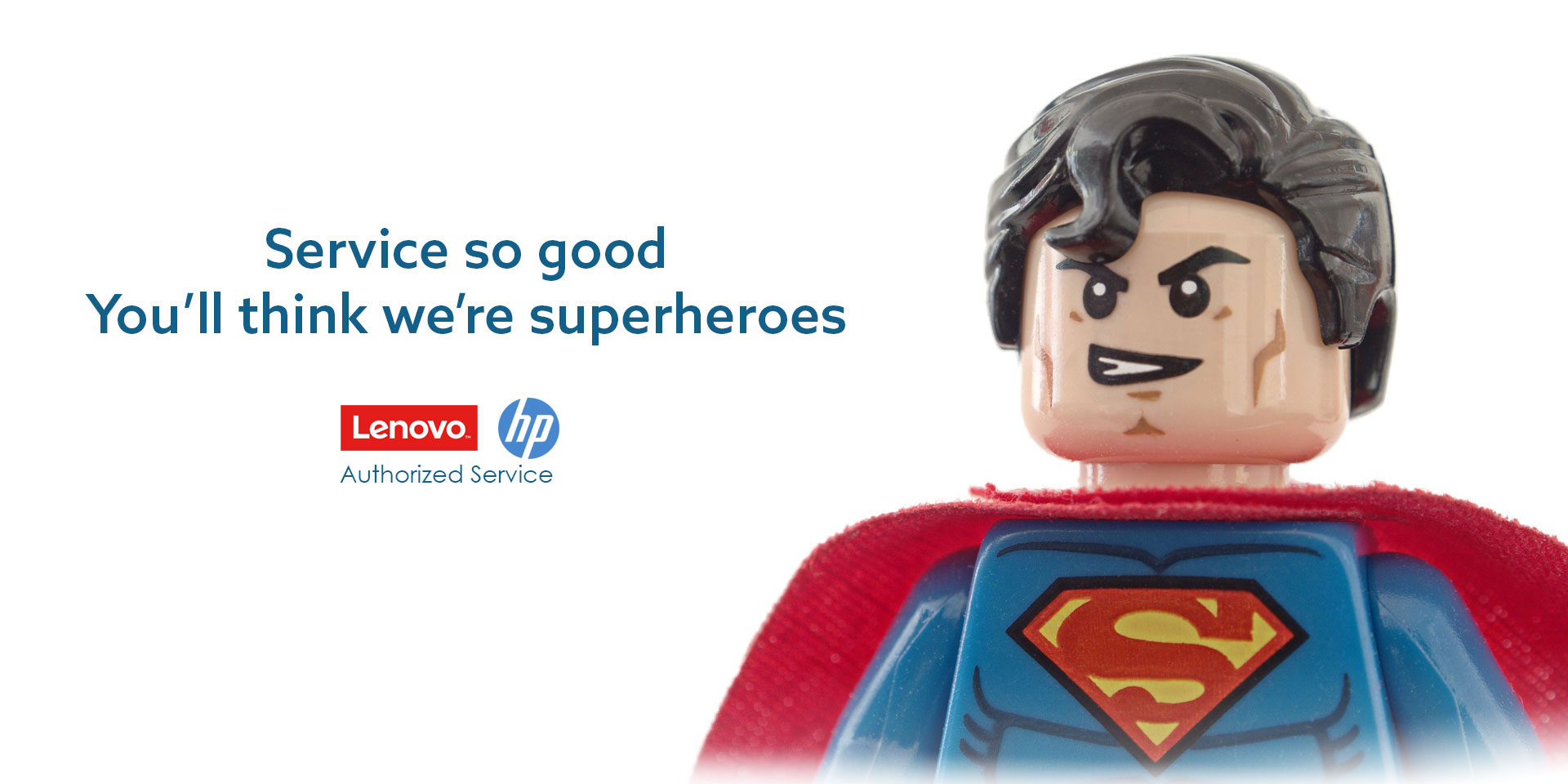 service so good you'll think we're superheroes